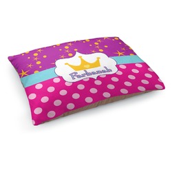 Sparkle & Dots Dog Bed - Medium w/ Name or Text