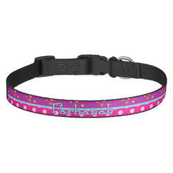 Sparkle & Dots Dog Collar (Personalized)
