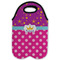Sparkle & Dots Double Wine Tote - Flat (new)