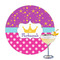 Sparkle & Dots Drink Topper - Large - Single with Drink
