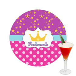 Sparkle & Dots Printed Drink Topper -  2.5" (Personalized)