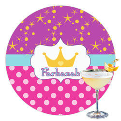 Sparkle & Dots Printed Drink Topper - 3.5" (Personalized)