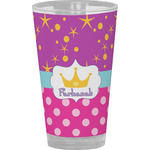 Sparkle & Dots Pint Glass - Full Color (Personalized)