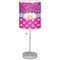 Sparkle & Dots Lamp with Drum Shade (Personalized)
