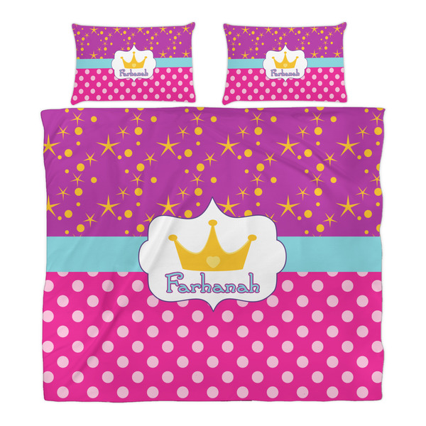 Sparkle & Dots Duvet Cover Set - King - Alt Approval