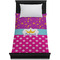Sparkle & Dots Duvet Cover - Twin - On Bed - No Prop