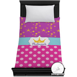 Sparkle & Dots Duvet Cover - Twin (Personalized)