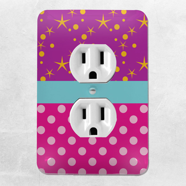 Sparkle & Dots Electric Outlet Plate - LIFESTYLE