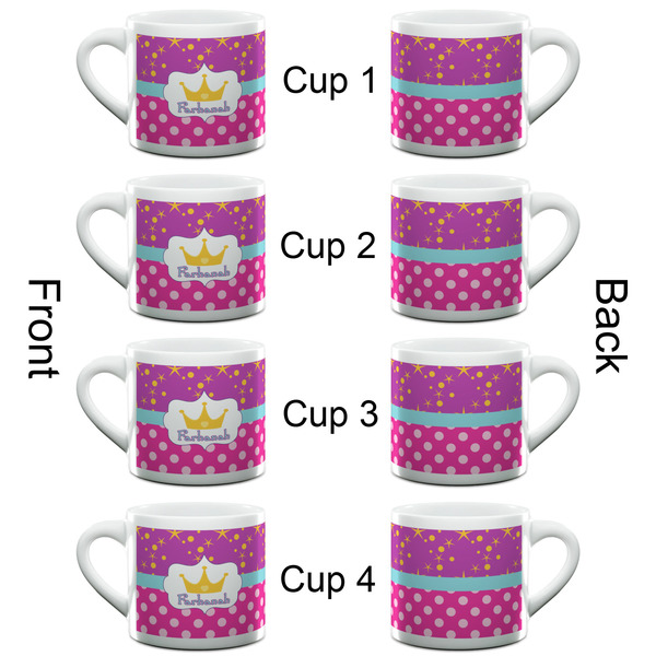 Sparkle & Dots Espresso Cup - 6oz (Double Shot Set of 4) APPROVAL