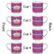 Sparkle & Dots Espresso Cup - 6oz (Double Shot Set of 4) APPROVAL