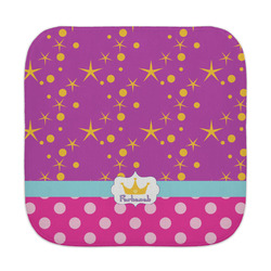 Sparkle & Dots Face Towel (Personalized)