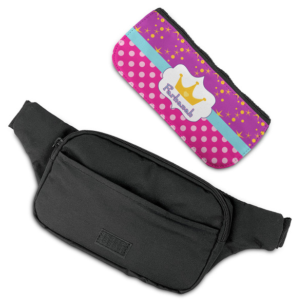 Sparkle & Dots Fanny Packs - FLAT (flap off)