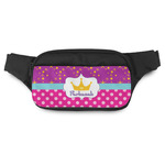 Sparkle & Dots Fanny Pack - Modern Style (Personalized)