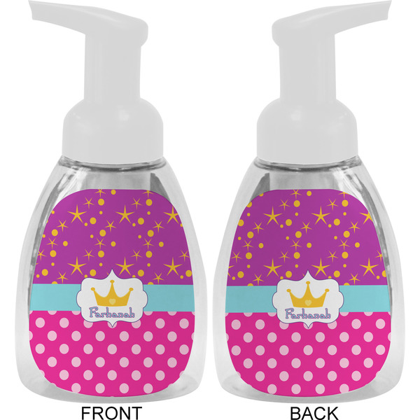 Sparkle & Dots Foam Soap Bottle Approval - White