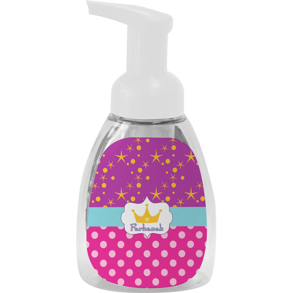 Custom Sparkle & Dots Foam Soap Bottle (Personalized)