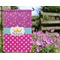 Sparkle & Dots Garden Flag - Outside In Flowers