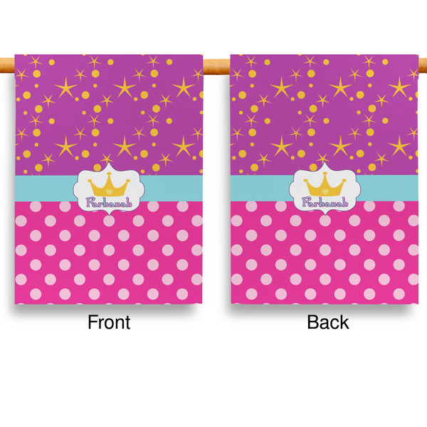 Sparkle & Dots Garden Flags - Large - Double Sided - APPROVAL