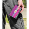 Sparkle & Dots Genuine Leather Womens Wallet - In Context