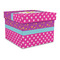 Sparkle & Dots Gift Boxes with Lid - Canvas Wrapped - Large - Front/Main