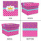 Sparkle & Dots Gift Boxes with Lid - Canvas Wrapped - Medium - Approval