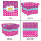 Sparkle & Dots Gift Boxes with Lid - Canvas Wrapped - XX-Large - Approval