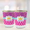 Sparkle & Dots Glass Shot Glass - with gold rim - LIFESTYLE