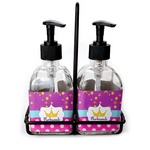 Sparkle & Dots Glass Soap & Lotion Bottle Set (Personalized)
