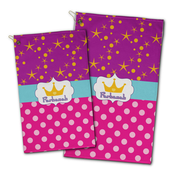 Sparkle & Dots Golf Towel - PARENT (small and large)