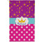 Sparkle & Dots Golf Towel (Personalized) - APPROVAL (Small Full Print)