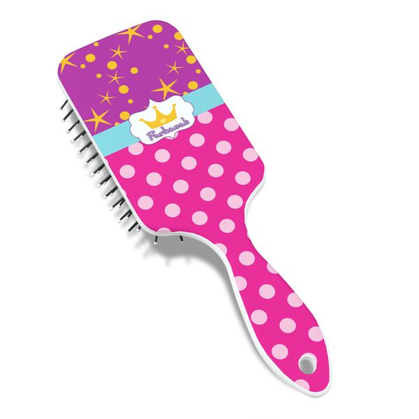 Sparkle & Dots Hair Brush - Angle View