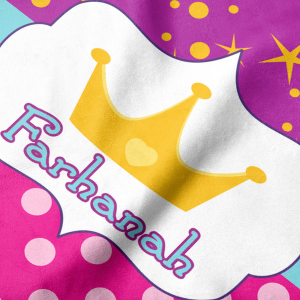 Sparkle & Dots Hooded Baby Towel- Detail Close Up