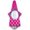 Sparkle & Dots Hooded Towel - Hanging