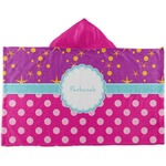 Sparkle & Dots Kids Hooded Towel (Personalized)