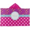 Sparkle & Dots Hooded towel