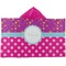 Sparkle & Dots Kids Hooded Towel (Personalized)