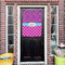 Sparkle & Dots House Flags - Double Sided - (Over the door) LIFESTYLE