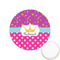Sparkle & Dots Printed Cookie Topper - 1.25" (Personalized)
