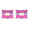 Sparkle & Dots  Indoor Rectangular Burlap Pillow (Front and Back)