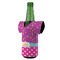 Sparkle & Dots Jersey Bottle Cooler - ANGLE (on bottle)
