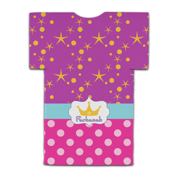 Sparkle & Dots Jersey Bottle Cooler - BACK (flat)