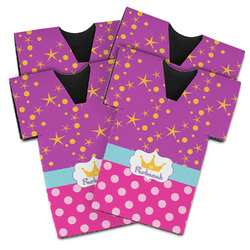 Sparkle & Dots Jersey Bottle Cooler - Set of 4 (Personalized)