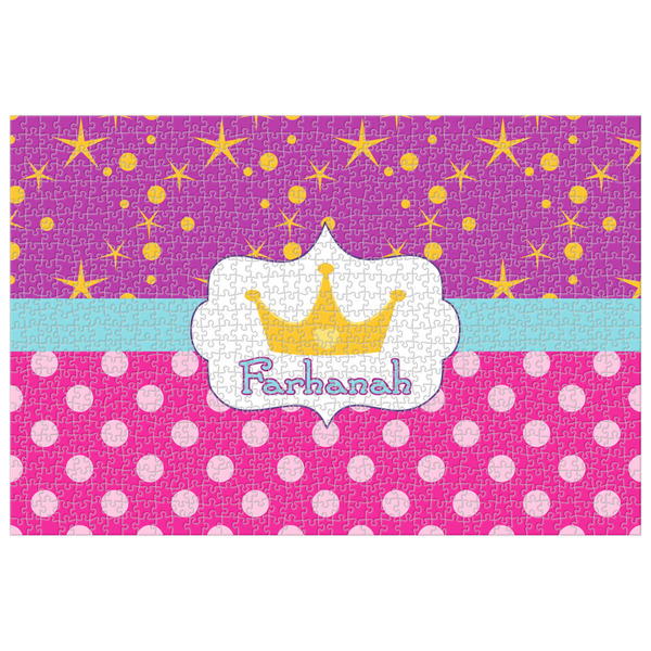 Custom Sparkle & Dots Jigsaw Puzzle - 1000-piece (Personalized)