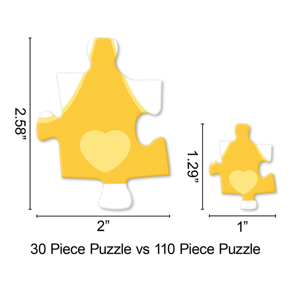 Sparkle & Dots Jigsaw Puzzle - Piece Comparison