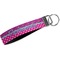 Sparkle & Dots Webbing Keychain FOB with Metal