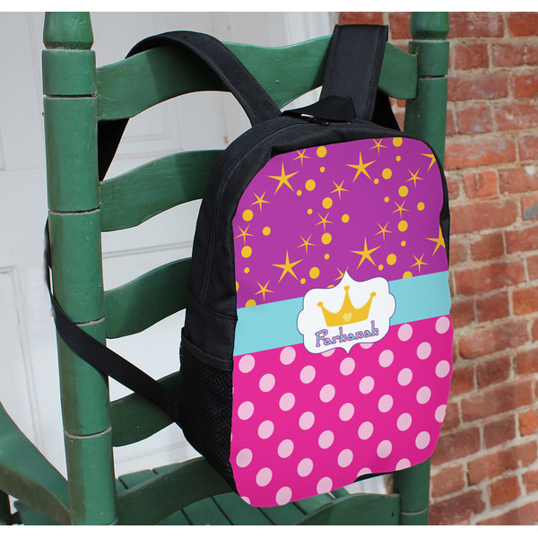 Sparkle & Dots Kids Backpack - In Context