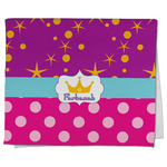 Sparkle & Dots Kitchen Towel - Poly Cotton w/ Name or Text