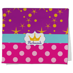 Sparkle & Dots Kitchen Towel - Poly Cotton w/ Name or Text
