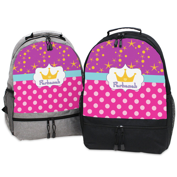 Sparkle & Dots Large Backpacks - Both