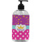 Sparkle & Dots Plastic Soap / Lotion Dispenser (Personalized)