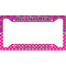 Sparkle & Dots License Plate Frame - Style A